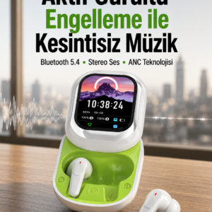 Gürültü Engelleyici Uzun Pil Ömürlü Stereo Bluetooth Kulak İçi Kulaklık