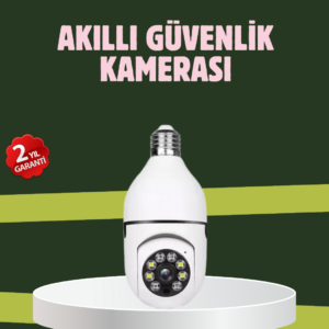 Yüksek Çözünürlüklü Kablosuz Akıllı Güvenlik Kamerası