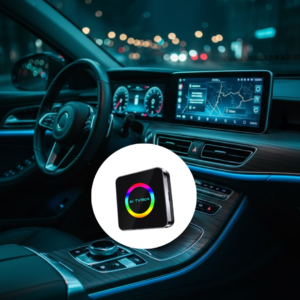Kablosuz Android Auto CarPlay Destekli Araç Multimedya Adaptörü