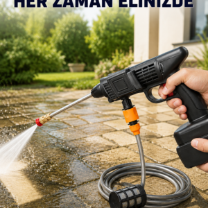 21V Akülü Basınçlı Yıkama Makinesi Çift Akülü ve Hızlı Şarj Özellikli