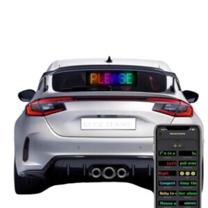 LED MATRİX 16X96 pixel neon ışıklı tüm araçlara uyumlu