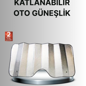 Katlanabilir Araba Güneşliği – UV Işınlarına Karşı Maksimum Koruma