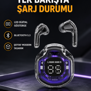 Kablosuz Bluetooth Kulaklık Hifi Ses Kalitesi ve Mikrofonlu