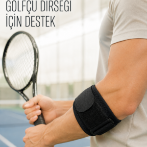 Ayarlanabilir Epikondilit Bandı Tenis Golf ve Sporcu Dirsek Desteği