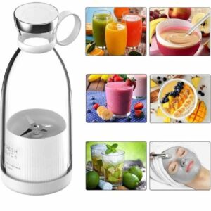u Geçirmez Kablosuz Şarjlı Dayanıklı Taşınabilir Mini Blender