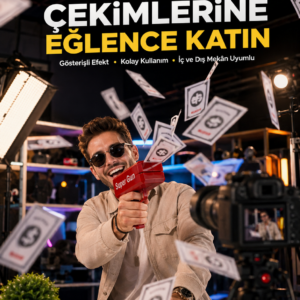 Elektrikli Parti Oyuncağı – Para Atan Tabanca Yeni Nesil