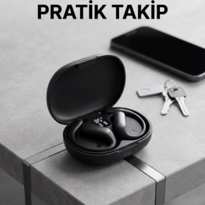 Bluetooth Kablosuz Kulaklık Kulak Kancalı Şarj Göstergeli