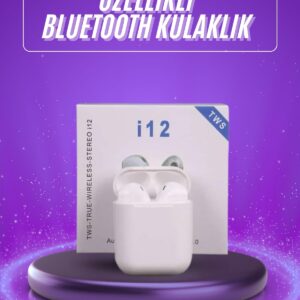 Yeni Nesil Beyaz TWS Bluetooth Kulaklık Android ve İOS Uyumlu Kablosuz Kulaklık