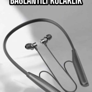 Boyun Bantlı Bluetooth Kulaklık Yüksek Ses Kaliteli 100 Saat Kulaklık