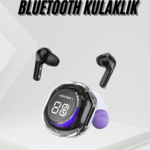 Kablosuz Dijital Göstergeli Powerbanklı IOS ve Android Uyumlu Kulaklık