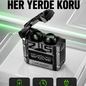 Yüksek Ses Kaliteli Kablosuz Bluetooth Kulaklık Suya Dayanıklı Yeni Nesil