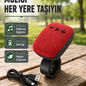 Taşınabilir Bluetooth Hoparlör – 5W Güçlü Ses, TWS ve FM Radyo Özellikli