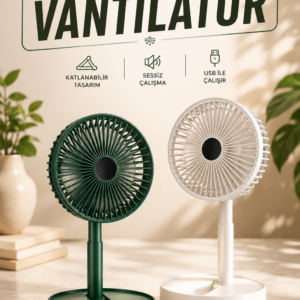 Mini Fan Soğutucu Telefon Tutucu Vantilatör