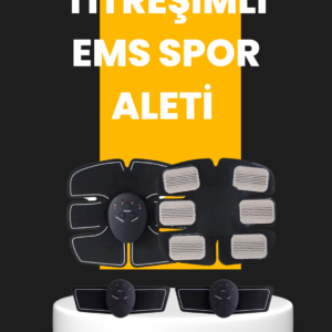 Titreşimli EMS Spor ve Fitness Cihazı Karın Kası Kol Bacak 2025 Model