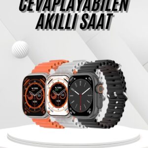 Akıllı Saat Bleutooth Bağlantılı Akıllı Saat Amoled Ekran 49 MM