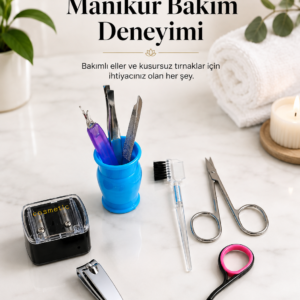 Profesyonel Manikür Pedikür Bakım Seti Çok Amaçlı Kişisel Bakım Kiti