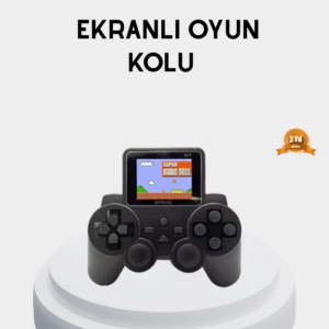 Atari S10 Retro Oyun Konsolu – 520 Nostaljik Oyun, TV Bağlantılı, Şarjlı ve Taşınabilir