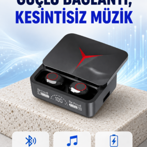 Ergonomik Tasarımlı Kablosuz Bluetooth Kulaklık – Yüksek Ses Performansı Yeni Nesil