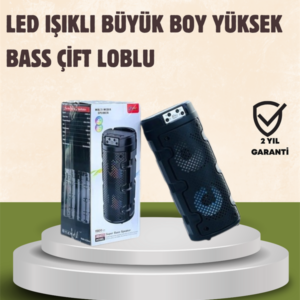 Kompakt Tasarım, Yüksek Ses Performansı – Çoklu Giriş Seçenekli Kablosuz Hoparlör (Bluetooth, USB, SD Kart, AUX)