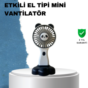 Şarj Edilebilir Taşınabilir Mini Vantilatör – USB Uyumlu
