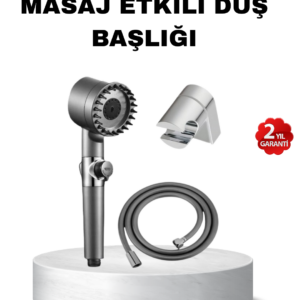 Yeni Nesil Masaj Uçlu Duş Başlığı – Cilt Rahatlatıcı ve Kas Gevşetici Spa Deneyimi