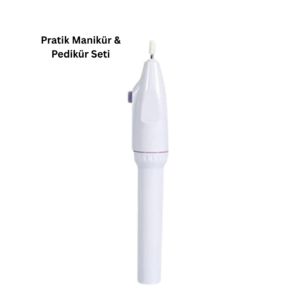 Taşınabilir Profesyonel Manikür Pedikür Seti