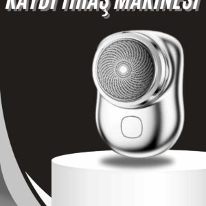 Kablosuz Tıraş Makinesi Günlük Hızlı Taşınabilir Şarjlı Yuvarlak Paslanmaz Çelik