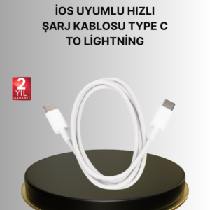 Yüksek Hızlı 30W 5.0A Type-C Kablo Şarj