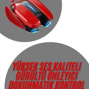 Oyuncu Kulaklığı Bluetooth Kulaklık Kablosuz RGB Işıklı Gamer Kulaklık Gürültü Önleyici