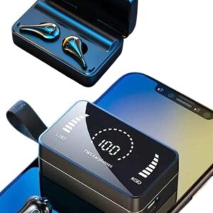 TWS Bluetooth Kulaklık Kablosuz Uzun Pil Ömrü Dijital Göstergeli Powerbank