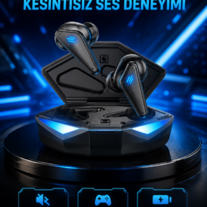 Profesyonel Bluetooth 5.0 Kulaklık – Dokunmatik Kontrol, 3D Surround Ses