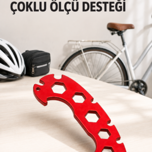 Çok Amaçlı Bisiklet Anahtarı 6-17 mm Çok Fonksiyonlu Bisiklet Tamir Anahtarı