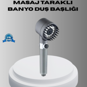 Spa Etkili Masaj Uçlu Duş Başlığı Ergonomik Tasarım