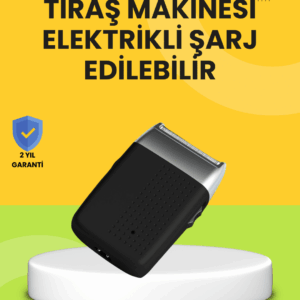 Sessiz, Güçlü ve Şık: Erkeklere Özel Şarjlı Tıraş Makinesi