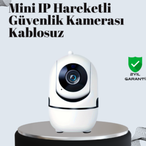 Akıllı Kontrol ve Hareket Takipli 1080P Kablosuz Güvenlik Kamerası – Gece Görüşlü ve İki Yönlü Sesli