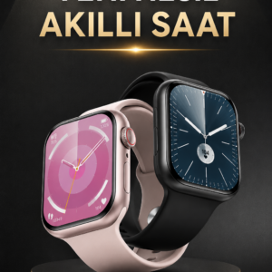 Akıllı Saat Alarm ve Titreşim Uyku ve Sağlık Takibi GPS Uyumlu Nabız Ölçer Sesli Görüşme