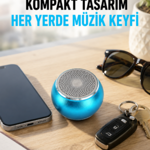 Taşınabilir Bluetooth Hoparlör Eller Serbest Arama Özellikli Yeni Nesil