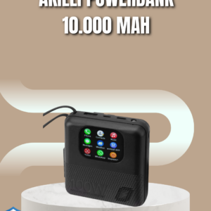 Akıllı Bildirim Ekranlı 10000 mAh Powerbank ve Aktivite Takip Cihazı