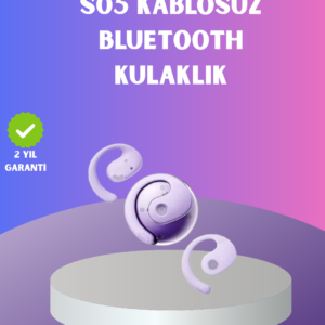 S05 Spor Kulaklığı – Kemik İletimli, Kulak Kanalını Tıkamayan Yapı