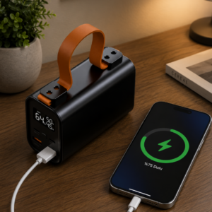 50000 mAh Powerbank Süper Hızlı Şarj LED Göstergeli Taşınabilir Şarj Cihazı