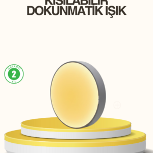Hareket Algılayan LED Gece Lambası Mıknatıslı Duvar Montajlı