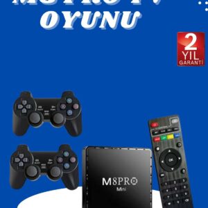 M8 PRO MINI 4 8 10 K HD HDR Android Tv 5G Retro 10000 Oyunlu