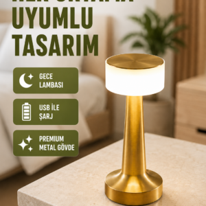 DEKORATİF MASA LAMBASI