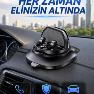 Araç Torpidosu İçin Telefon Tutucu Gizlenebilir Park Telefon Numaralı Stand
