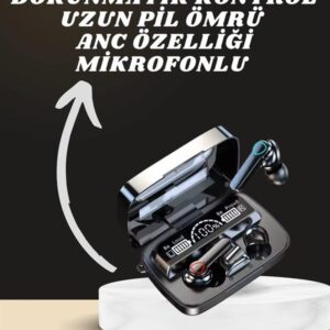 Dijital Göstergeli Powerbank Kulaklık ve 7 Kordonlu Yeni Nesil Akıllı Saat Amoled Ekran