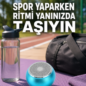 Taşınabilir Bluetooth Hoparlör | Dış Mekân ve Seyahat İçin İdeal Yeni Nesil