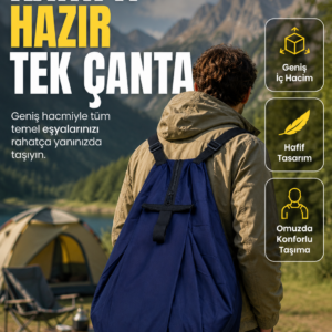 Okul İş Seyahat Kamp ve Günlük Kullanım İçin Çok Amaçlı Taşıma Çantası