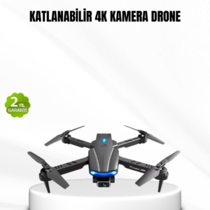 Wi-Fi Bağlantılı 4K Drone Katlanabilir ve 360° Takla Özellikli