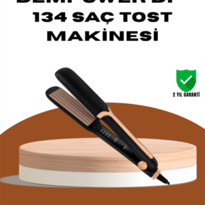 DEMPOWER DP-134 Saç Tost Makinesi – Kolay Kullanım, Hızlı Sonuç, Uzun Süre Kalıcılık