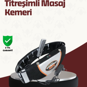 Taşınabilir ve Çoklu Bölge Uyumlu Elektrikli Titreşim Kemeri